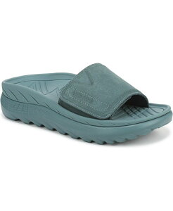 oCIjbN fB[X V[Y Xj[J[ T_ Vionic Unisex Rejuvenate Recovery Sandals Pacific haze blue suede u[