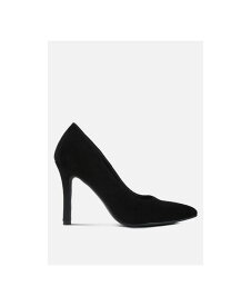 【送料無料】 ロンドンラグ レディース パンプス シューズ Women gilmore suede formal stiletto pumps Black