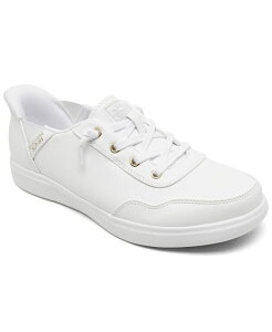 XPb`[Y fB[X V[Y Xj[J[ Skechers Women's Slip-ins BOBS Skip Cute - BCute Classic Casual Sneakers from Finish Line White zCg
