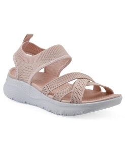 �z���C�g�}�E���e�� ���f�B�[�X �V���[�Y �T���_�� White Mountain Women's Charry Round Toe Flat Sandals Mauve