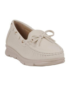 W[V[V[Y fB[X V[Y pvX [t@[ GC Shoes Women's Elora Boat Shoe Loafers White zCg