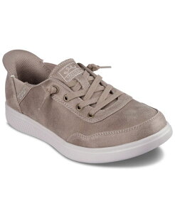 XPb`[Y fB[X V[Y Xj[J[ Skechers Women's Slip-ins BOBS Skip Cute - BCute Cozy Casual Sneakers from Finish Line Taupe g[v
