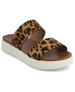 ~A fB[X V[Y T_ MIA Women's Saige Slip-On Sandals Leopard Aj}