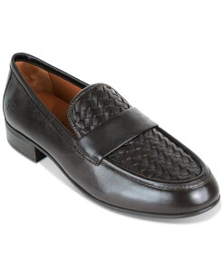 �W�F���g���\�E���Y ���f�B�[�X �V���[�Y �p���v�X ���[�t�@�[ Gentle Souls Women's Crew Woven-Vamp Loafers Espresso