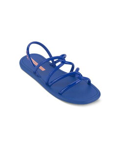 �C�p�l�} ���f�B�[�X �V���[�Y �T���_�� Ipanema Women's Meu Sol Sandal AD Strappy Sandals Blue �u���[