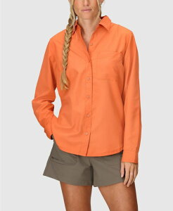 }[bg fB[X gbvX Vc Marmot Women's Air Exchange UPF 40 LS Classic Collar Shirt Pomelo