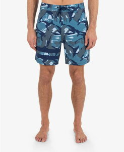 �n�[���[ �����Y ���� �n�[�t�p���c�E�V���[�c �V���[�g�p���c Hurley Men's Block Party 18 Boardshorts Hypnotic