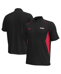A_[A[}[ Y gbvX |Vc Under Armour Men's Black Maryland Terrapins Title Performance Polo Shirt Black ubN