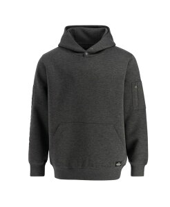 \Obh Y AE^[ p[J[EXEFbg p[J[ Thorogood Men's Water Repellent Snap Neck Performance Pullover Hoodie Charcoal heather `R[