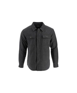 \Obh Y AE^[ WPbgEu] Vc WPbg Thorogood Men's Merrill Heavyweight Berber Lined Shirt Jacket Charcoal melange `R[