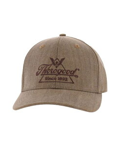 \Obh Y ANZT[ Xq U[ Thorogood Men's Crafting Herringbone Leather Strap Hat Otter