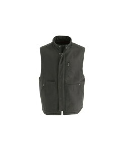 \Obh Y gbvX xXg Thorogood Men's Heritage Stone Washed Canvas Vest Swamp Xg[