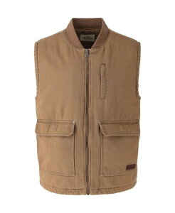 \Obh Y gbvX xXg Thorogood Men's Stone Wash Herringbone All Year Vest Otter Xg[