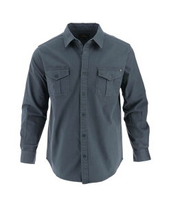 \Obh Y gbvX Vc g[ Thorogood Big & Tall Heavyweight Utility Stretch Long Sleeve Button Up Overshirt Vintage slate X[g