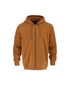 \Obh Y AE^[ p[J[EXEFbg g[ p[J[ Thorogood Big & Tall Heavyweight Full Zip Up Hoodie Golden brown uE
