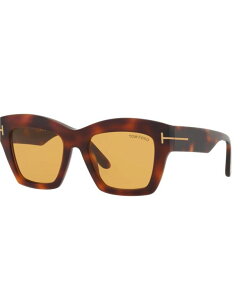 yz gEtH[h fB[X TOXEACEFA ANZT[ Women's Large Sunglasses FT1191 TR001936 Tortoise Blonde