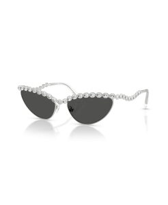 yz XtXL[ fB[X TOXEACEFA ANZT[ Women's Large Sunglasses SK7030 Silver