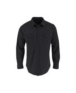 \Obh Y gbvX Vc {^_E _E Thorogood Men's Utility Stretch Shop Long Sleeve Button Down Shirt Black ubN