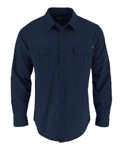 \Obh Y gbvX Vc {^_E _E Thorogood Men's Utility Stretch Shop Long Sleeve Button Down Shirt Pageant blue u[