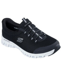 XPb`[Y fB[X V[Y Xj[J[ Skechers Women's Slip-ins: Glide-Step - Resilience Casual Sneakers from Finish Line Black White zCg
