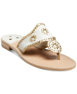 yz WbNW[X fB[X pvX V[Y Women's Jacks Flat Sandals Bone/gold