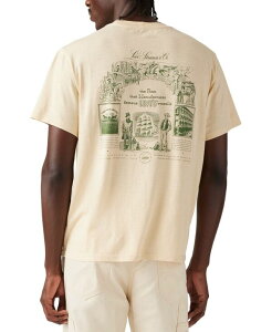 ���[�o�C�X �����Y �g�b�v�X T�V���c ���S �O���t�B�b�N Levi's Men's Relaxed-Fit Logo Graphic T-Shirts Bleached Sand �T���h