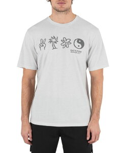 �n�[���[ �����Y �g�b�v�X T�V���c Hurley Men's Three Days Short Sleeve T-Shirt Platinum