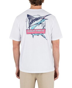 �n�[���[ �����Y �g�b�v�X T�V���c Hurley Men's Sword Short Sleeve T-Shirt White �z���C�g