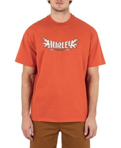 �n�[���[ �����Y �g�b�v�X T�V���c Hurley Men's Burnt Short Sleeve T-Shirt Rusty crimson �N�����]��