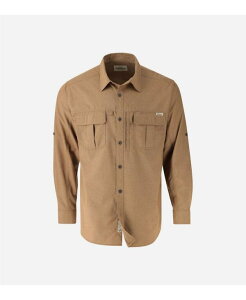 \Obh Y gbvX Vc g[ Thorogood Big & Tall UPF 30+ Long Sleeve All Season Convertible Work Shirt Otter