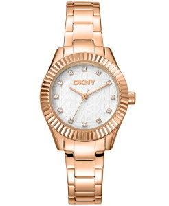 yz _i L j[[N fB[X rv ANZT[ Women's Chambers Glitz Rose Gold-Tone Stainless Steel Bracelet Watch 30mm Rose Gold