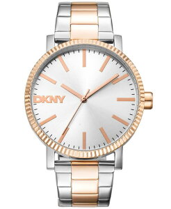 yz _i L j[[N fB[X rv ANZT[ Women's Soho Maxi Rose Gold-Tone Stainless Steel Bracelet Watch 40mm Two Tone