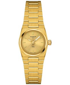 eB\bg fB[X ANZT[ rv TVc Tissot Women's Swiss PRX Gold-Tone Stainless Steel Bracelet Watch 25mm Champagne / Golden Vp