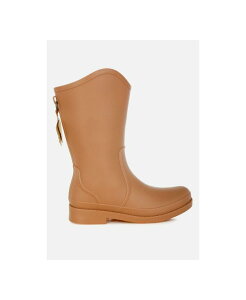�����h�����O ���f�B�[�X �V���[�Y �u�[�c�E���C���u�[�c London Rag Overcloud Stylish Rainboots Tan �^��