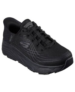 XPb`[Y fB[X V[Y Xj[J[ bNXtBbg Skechers Women's Slip-ins Work Relaxed Fit: Max Cushioning Elite - ELTRA Work Sneakers from Finish Line Black ubN