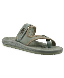 �z���C�g�}�E���e�� ���f�B�[�X �V���[�Y �T���_�� White Mountain Women's Basket Round Toe Flat Sandals Sage Sandalwood Fabric �Z�[�W