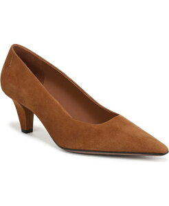 �t�����R�T���g ���f�B�[�X �V���[�Y �p���v�X Franco Sarto Women's Astra Pointed Toe Pumps Saddle Brown Suede �u���E��