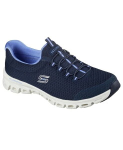 XPb`[Y fB[X V[Y Xj[J[ Skechers Women's Slip-ins: Glide-Step - Resilience Casual Sneakers from Finish Line Navy Light Blue lCr[