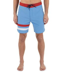 �n�[���[ �����Y ���� �n�[�t�p���c�E�V���[�c �V���[�g�p���c Hurley Men's Phantom Eco Block Party Boardshorts Aquifer