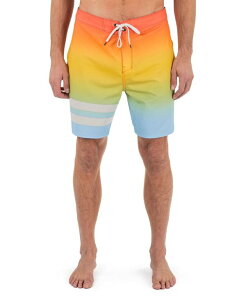 �n�[���[ �����Y ���� �n�[�t�p���c�E�V���[�c �V���[�g�p���c Hurley Men's Phantom Eco Block Party Boardshorts Totally orange �I�����W