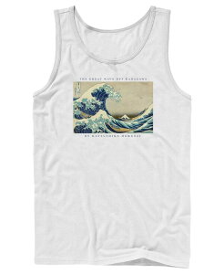�t�B�t�X�T�� �����Y �g�b�v�X T�V���c Fifth Sun Men's Great Wave Tank Top White �z���C�g