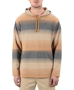 �n�[���[ �����Y �A�E�^�[ �p�[�J�[�E�X�E�F�b�g �X�E�F�b�g �V���c Hurley Men's Hooded Poncho Sweatshirt Earthstone