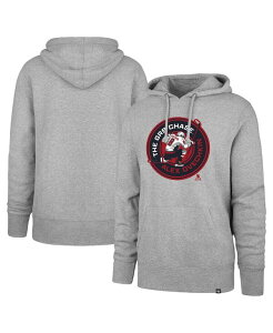 47 �u�����h �����Y �A�E�^�[ �p�[�J�[�E�X�E�F�b�g �L���b�v �p�[�J�[ '47 Brand Men's Alexander Ovechkin Gray Washington Capitals GR8 Chase Headline Pullover Hoodie Gray �O���[