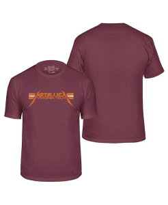 �I���W�i�� ���g�� �u�����h �����Y �g�b�v�X T�V���c �g�[�� �V���c Original Retro Brand Men's Maroon Virginia Tech Hokies Metallica Retro T-Shirt Maroon �}���[��