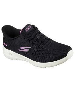 XPb`[Y fB[X V[Y Xj[J[ Skechers Women's Slip-ins: GO WALK Joy - Kristy Athletic Walking Sneakers from Finish Line Black Pink ubN
