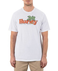 �n�[���[ �����Y �g�b�v�X T�V���c Hurley Men's Short Sleeve T-Shirt White �z���C�g