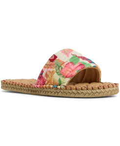 ���L�V�[ ���f�B�[�X �V���[�Y �T���_�� Roxy Women's Shoresoft SLD Round Toe Flat Sandals Red Multi ���b�h