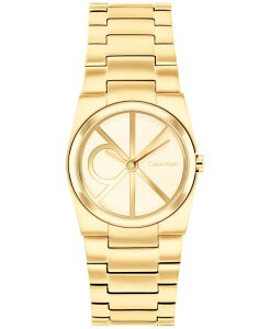 �J���o���N���C�� ���f�B�[�X �A�N�Z�T���[ �r���v T�V���c Calvin Klein Women's Gold Tone Stainless Steel Bracelet Watch 26mm Gold �S�[���h