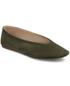 �W�����l �R���N�V���� ���f�B�[�X �V���[�Y �p���v�X Journee Collection Women's Fortune Ballet Flats Olive �I���[�u