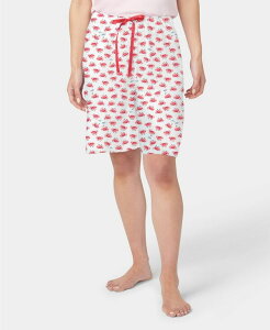 �q���[ ���f�B�[�X �A���_�[�E�F�A �i�C�g�E�F�A �V���[�g�p���c Hue Women's Cooling Off Crabs Bermuda Pajama Shorts Bright White �z���C�g